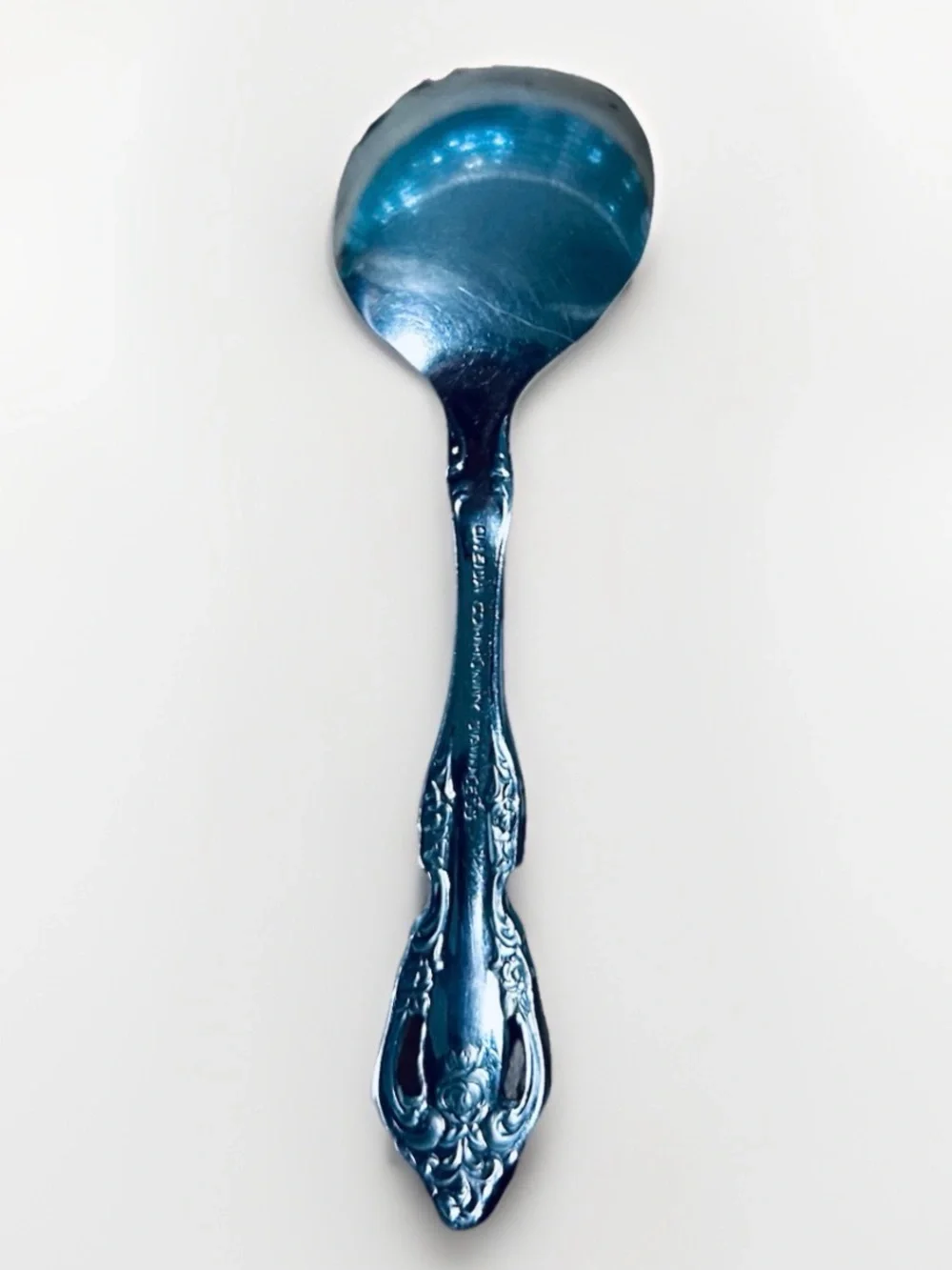 ONEIDA SILVER Brahms (Silverplate, 1980) Straight Handle Baby Spoon